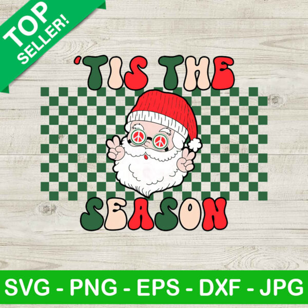 Tis the season santa PNG