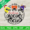 Christmas hocus pocus SVG