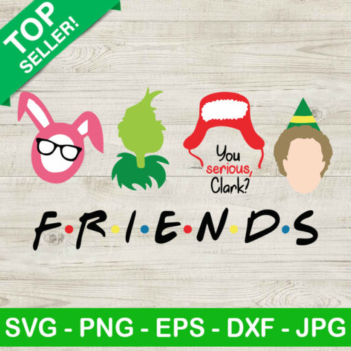 Grinch Friends Christmas SVG