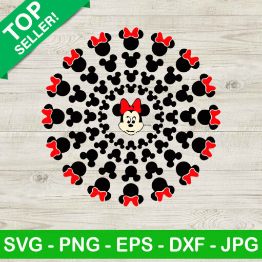 Mickey head wreath SVG