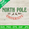 North Pole University SVG