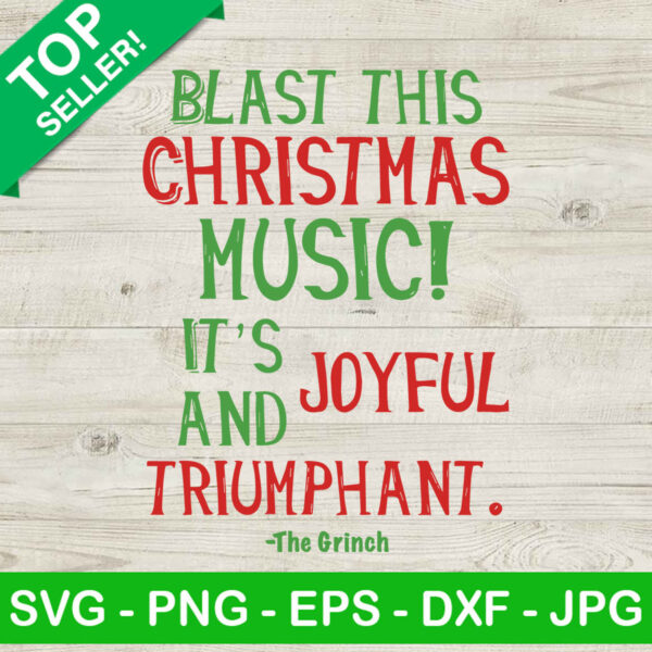 Joyful And Triumphant SVG