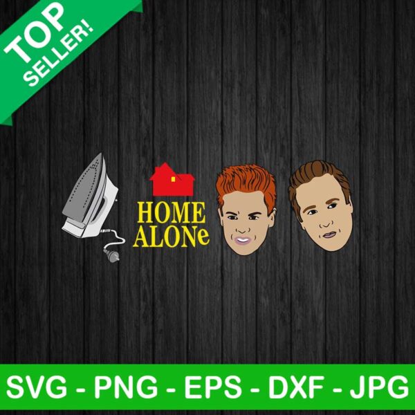 Home alone character funny SVG
