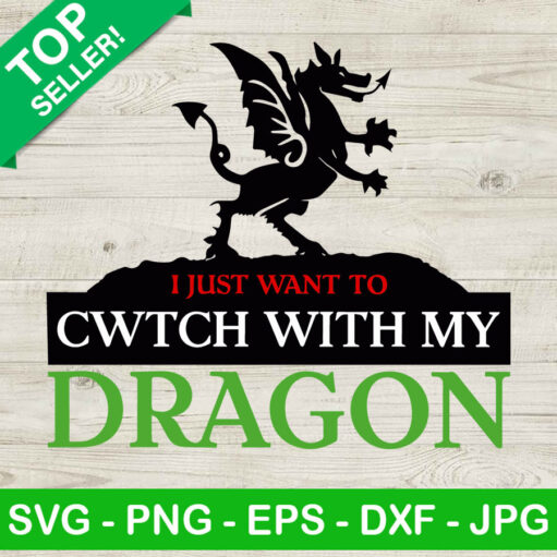 I just want to Cwtch with my dragon SVG