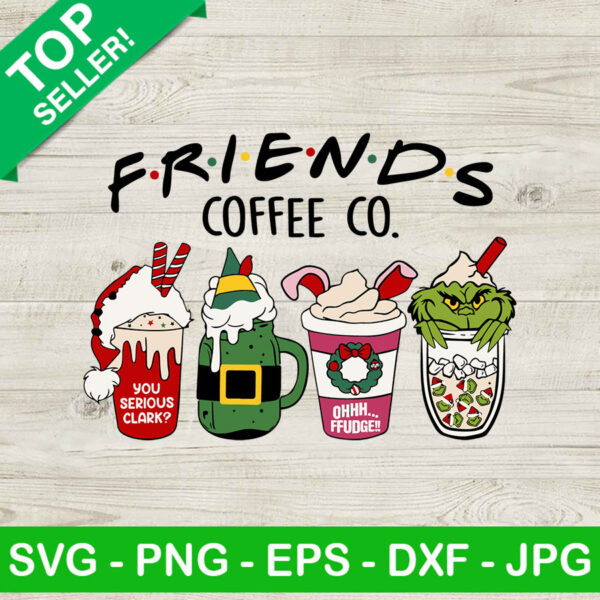 Friends coffee co SVG