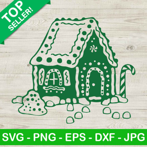 Gingerbread House Svg