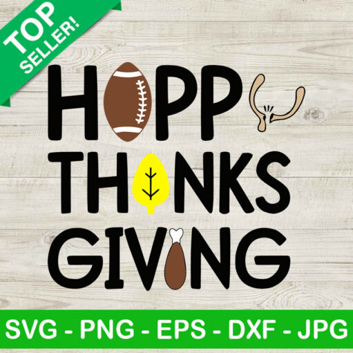 Football Happy Thanksgiving SVG