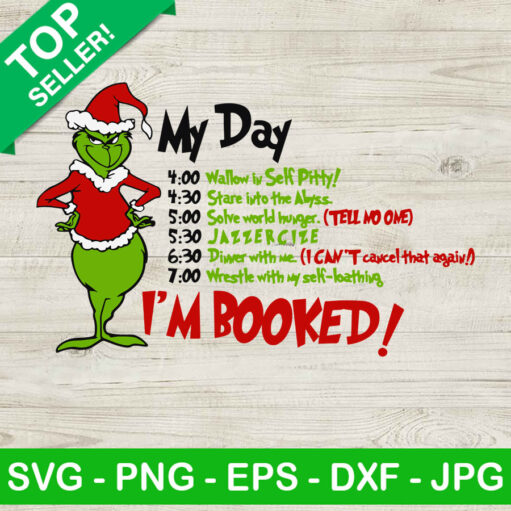 Grinch schedule SVG