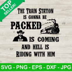 Rip Train Station Yellowstone SVG, RIP Jeans Yellowstone SVG, Yellowstone Train Station SVG