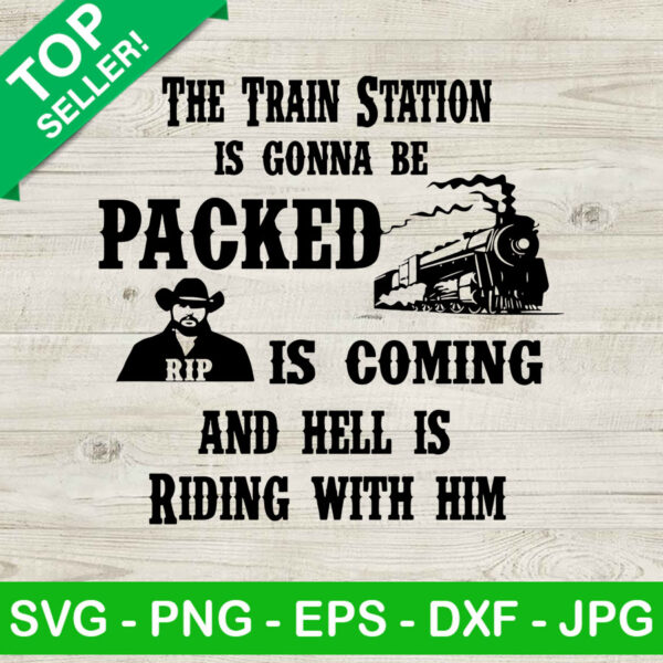 Rip Train Station Yellowstone SVG