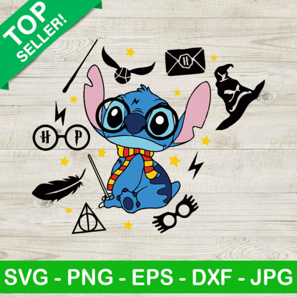 Stitch Harry potter SVG