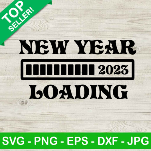 New Year 2023 Loading Svg