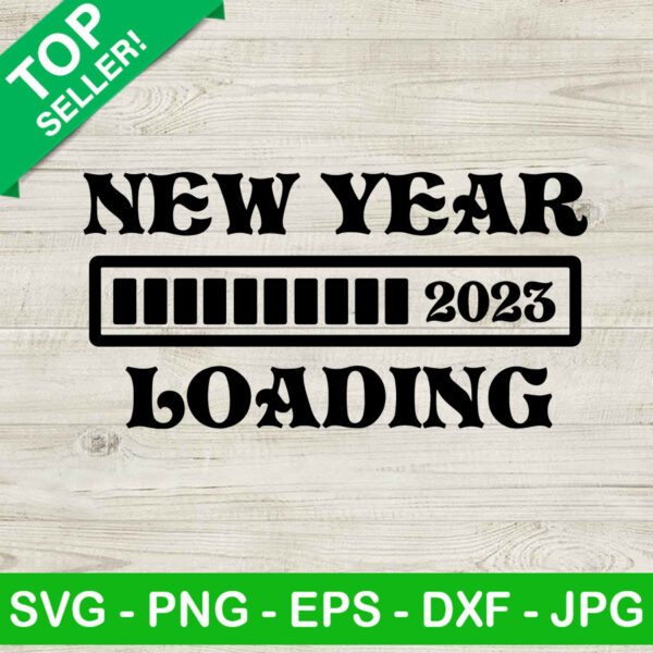 New year 2023 Loading SVG