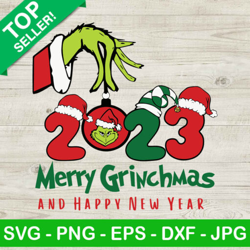 Merry grinchmas 2023 SVG