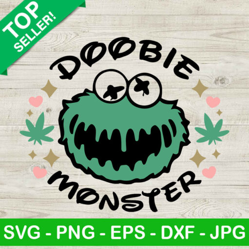 Doobie Monster Cookie Svg