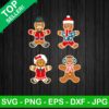 Gingerbread man bundle SVG