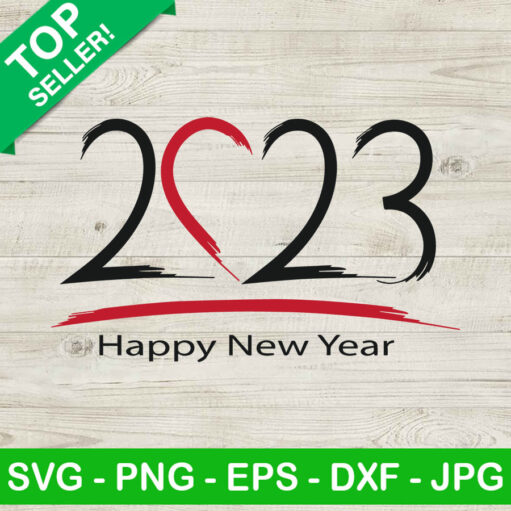 Happy New year 2023 SVG