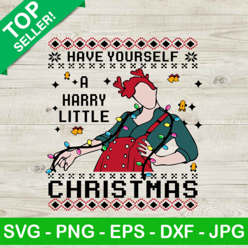Have Yourself A Harry Little Christmas Svg
