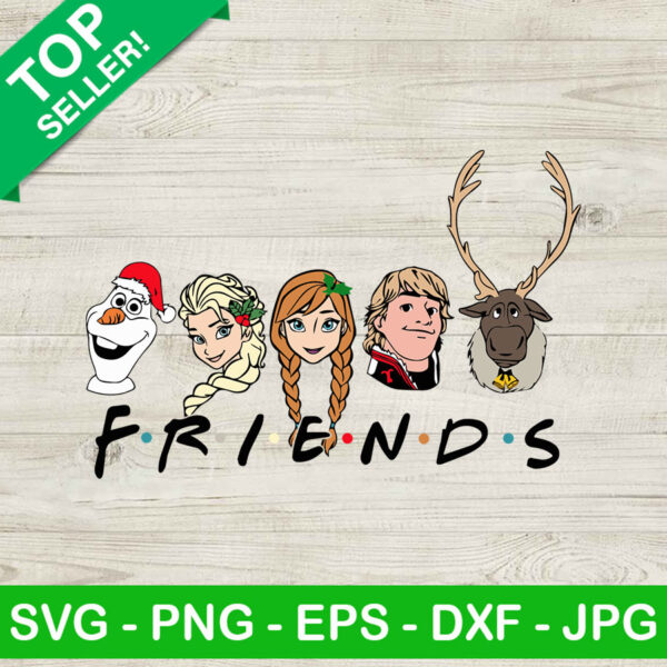 Christmas Frozen Friends SVG