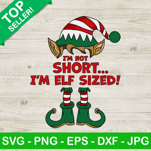 Im Elf Sized Svg