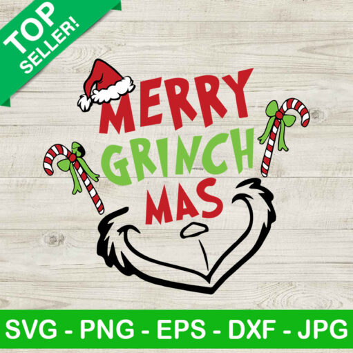 Merry Grinchmas Svg