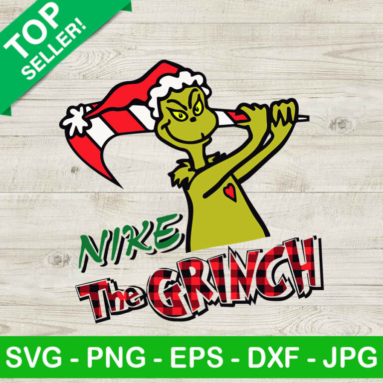Nike the Grinch christmas SVG, Christmaas Grinch nike SVG, Grinch
