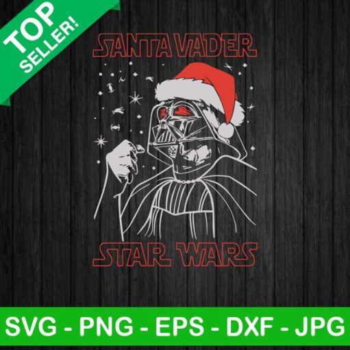 Santa Vader Christmas Svg