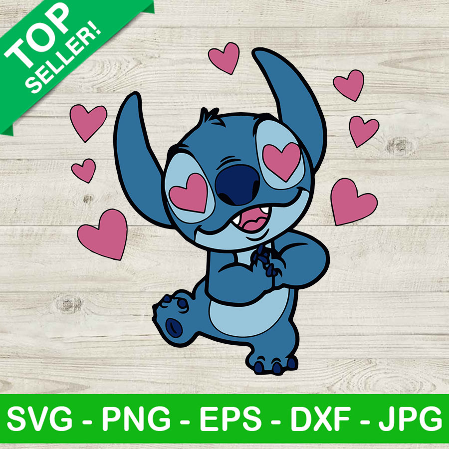 Stitch Be Mine Valentine SVG, Stitch Valentine SVG, Disney Valentine SVG