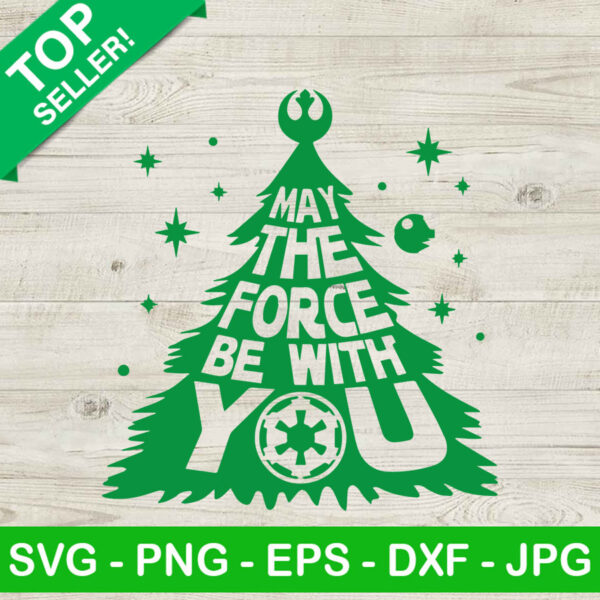 Star Wars Christmas Tree SVG