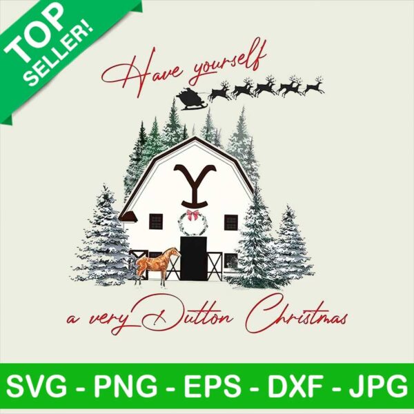 Have yourself a very Dutton christmas PNG