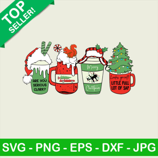 Christmas Vacation Coffee Cup Png