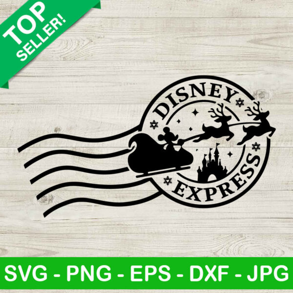 Christmas Disney Express SVG