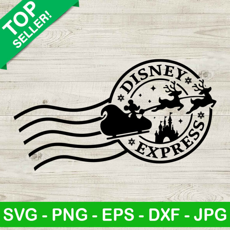 Christmas Disney Express SVG, Christmas Express SVG, Disney Santa