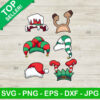 Christmas hat elf hat costume SVG