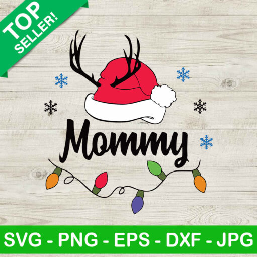 Mommy Christmas SVG