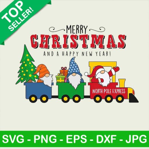 Merry Christmas And Happy New Year Gnomes Png