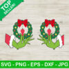 Grinch hand with chest SVG