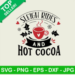 Sleigh rides and hot cocoa PNG
