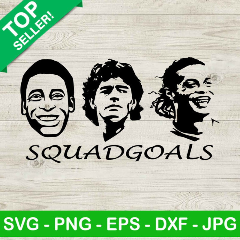 Pele Squad Goals SVG, King Of Football SVG, Pele 10 Legendary SVG, Rip Pele SVG