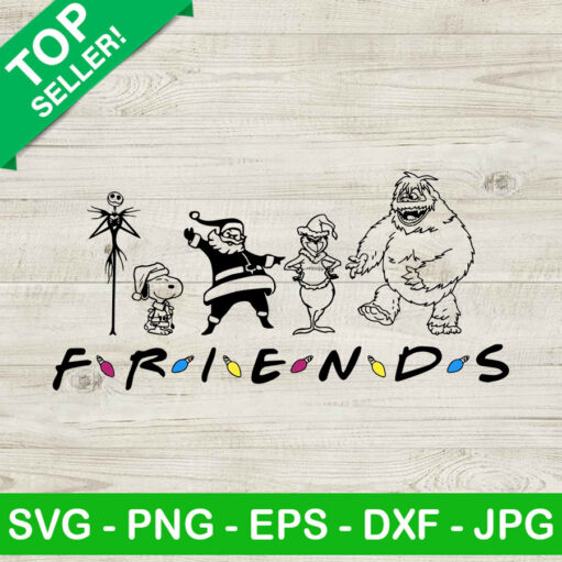 Christmas Friends Svg