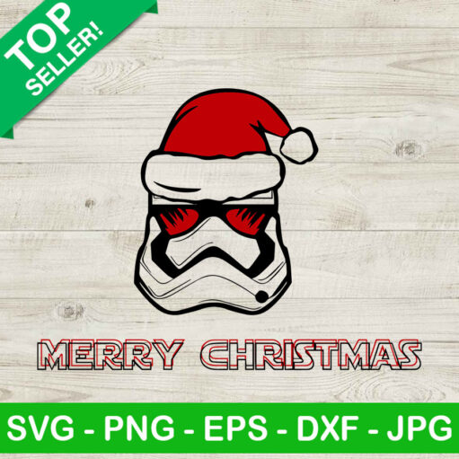 Mery Christmas Star Wars Svg