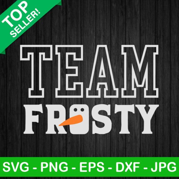 Team Frosty SVG