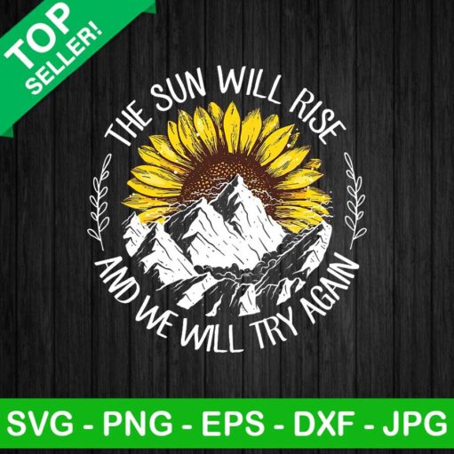 The sun will rise and we will try again PNG