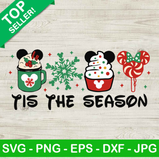 Disney Tis The Season Svg