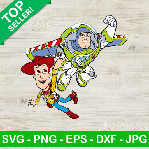 Buzz Lightyear And Woody Svg