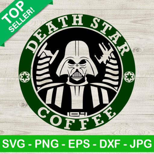 Death star coffee star wars SVG