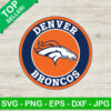 Denver Broncos logo SVG