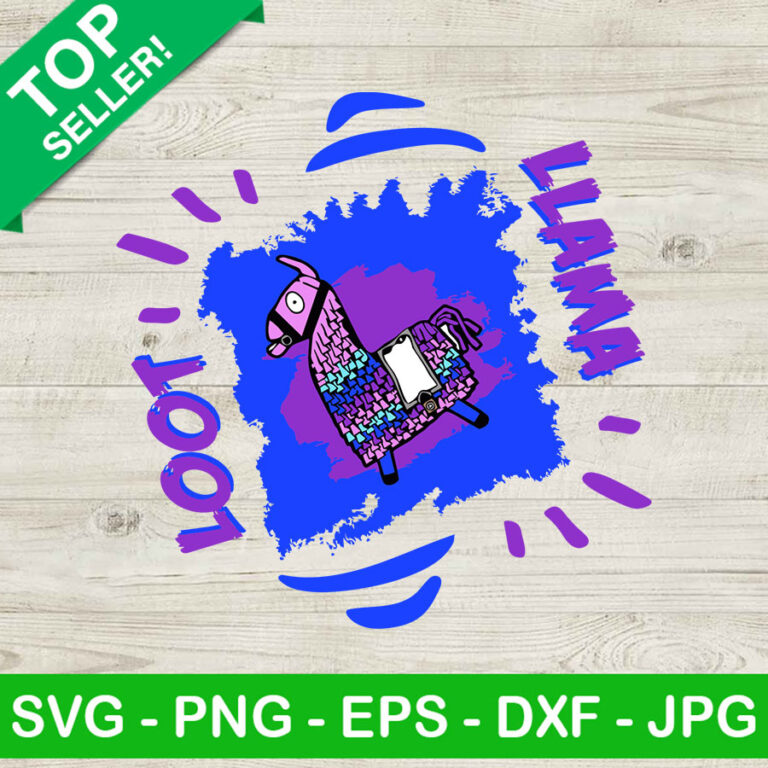 Llama loot fornite SVG, Fornite llama SVG, Loot Llama SVG