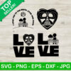 Love star wars bundle SVG