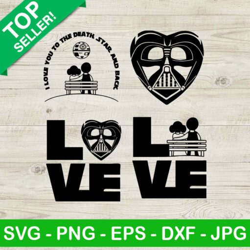 Love Star Wars Bundle Svg